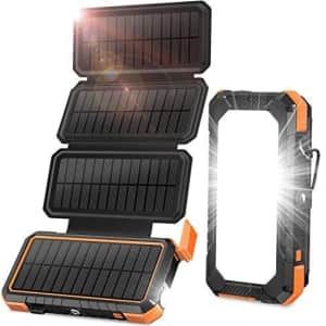 Blavor 20,000mAh Solar Charger for $32 Blavor 20,000mAh Solar Charger for $32