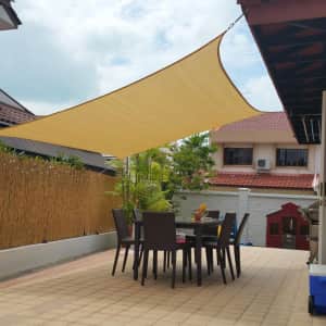 Artpuch 10x13-Foot Sun Shade Sails Canopy for $18 Artpuch 10x13-Foot Sun Shade Sails Canopy for $18