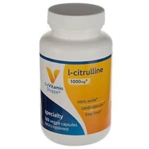 The Vitamin Shoppe LCitrulline 1,000MG, Free Form Antioxidant with Nitric Oxide Production, for $24