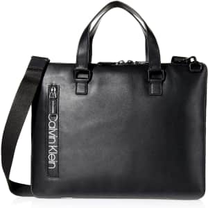Calvin Klein Men's Slim Attache for $46 Calvin Klein Men's Slim Attache for $46