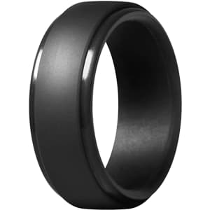 ThunderFit Men's Silicone Ring for $7