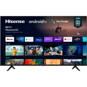 Hisense A6G Series 70A6G 70" 4K HDR LED UHD Android Smart TV for $400