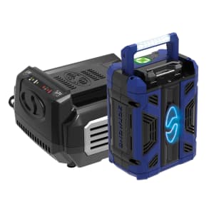 Snow Joe + Sun Joe 100V iONPRO 3Ah Battery Starter Kit for $70 Snow Joe + Sun Joe 100V iONPRO 3Ah Battery Starter Kit for $70