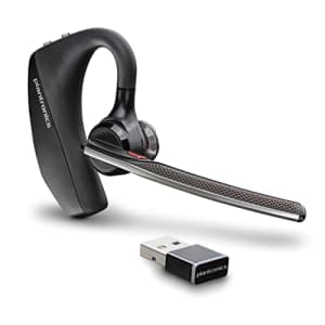 Plantronics - Voyager 5200 UC (Poly) - Bluetooth Single-Ear (Monaural) Headset - USB-A Compatible for $92