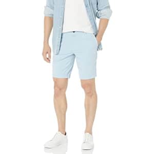 BOSS Men's Schino Slim Fit Shorts, dust Blue, 38 for $67