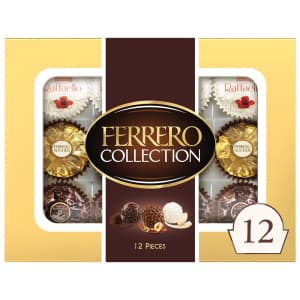 Ferrero Collection 12-Count Chocolate Gift Box for $4