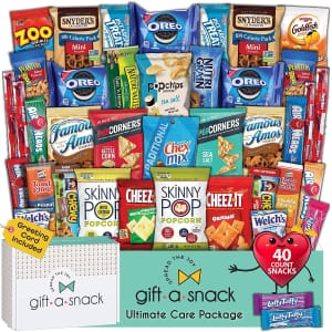 40-Piece Sweet Treats Gift Basket for $22