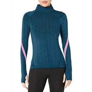 SHAPE activewear Women's Distance 1/2 Zip, Reflecting Pond, L for $68