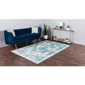 Unique Loom Sofia Traditional Area Rug, 2' 2 x 3' 0, Turquoise for $20