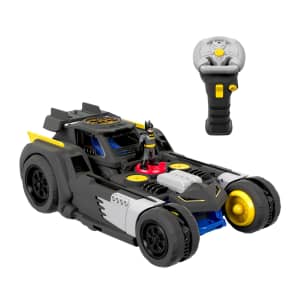 Imaginext DC Super Friends Transforming Batmobile RC Vehicle for $40