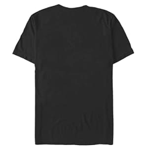 Star Wars Men's Santa Yoda T-Shirt Black, 2X-Large for $15