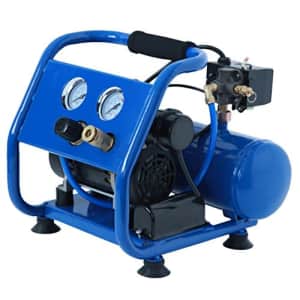 Eagle EA-2000 Silent Series 2000 Portable Air Compressor 125 PSI, MAX PSI, 115 V, Hot Dog with for $229