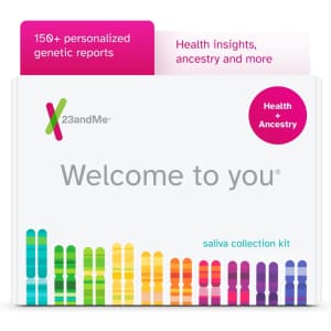 23andMe Health + Ancestry Service DNA Test Kit for $99 w/ Prime