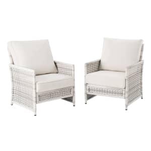 BH&G Paige Outdoor Wicker Lounge Chair 2-Pack for $277 BH&G Paige Outdoor Wicker Lounge Chair 2-Pack for $277