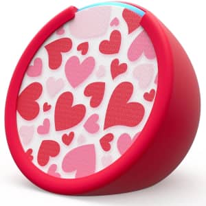Amazon Echo Pop Smart Speaker w/ Valentine's Day Sleeve and Faceplate for $64 Amazon Echo Pop Smart Speaker w/ Valentine's Day Sleeve and Faceplate for $64
