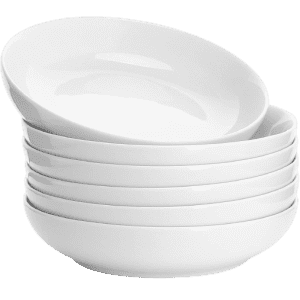 Sweese 6-Piece Porcelain Pasta Bowls for $35