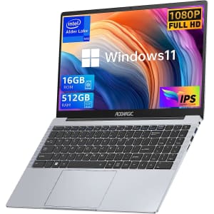 12th-Gen. N95 15.6" Laptop w/ 16GB RAM & 512GB SSD for $283