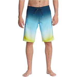 Billabong mens Fluid Pro Boardshort, 4-way Performance Stretch, 21 Inch Outseam Board Shorts, for $56