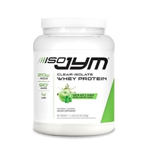 Jym Iso JYM Clear Isolate Whey Protein - Green Apple Gummy for $35