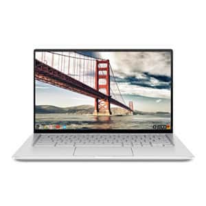ASUS Chromebook Flip C434 2 in 1 Laptop, 14" Touchscreen FHD 4-Way NanoEdge, Intel Core m3-8100Y for $149