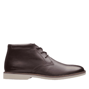Clarks Men's Atticus Leather Casual Boots for $44