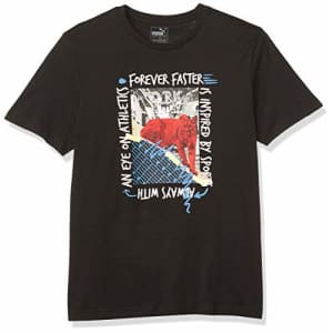 PUMA Men's T-Shirt, Black, M for $16 PUMA Men's T-Shirt, Black, M for $16
