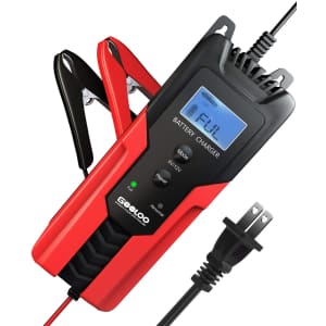 Gooloo 6/12V 6A Smart Battery Charger and Maintainer for $42