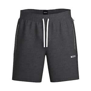 BOSS Men's Mix&Match Cotton Stretch Lounge Shorts, Asphault Grey, M for $31