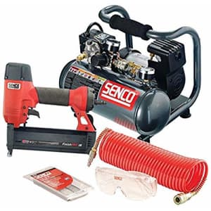 Senco PC0947 18-Gauge Brad Nailer Compressor Combo Kit for $293 Senco PC0947 18-Gauge Brad Nailer Compressor Combo Kit for $293