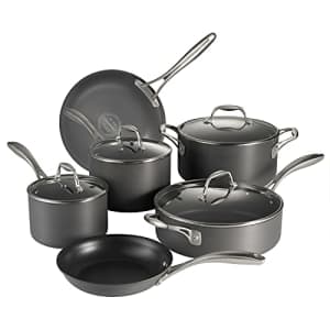 Tramontina Cookware Set Hard Anodized 10-Piece, 80123/006DS for $85 Tramontina Cookware Set Hard Anodized 10-Piece, 80123/006DS for $85