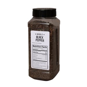 Sauer's Whole Black Peppercorns 1-lb. Canister for $5