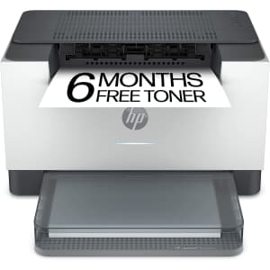 HP LaserJet M209dwe Wireless Black & White Printer for $200