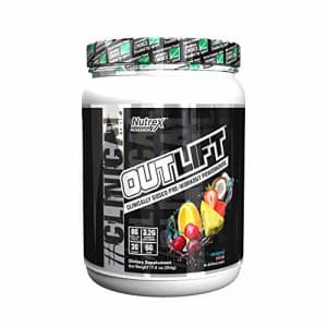Nutrex Research Outlift | Clinically Dosed Pre-Workout Powerhouse, Citrulline, BCAA, Creatine, for $33