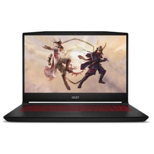 MSI Katana 12th-Gen. i7 15.6" Laptop w/ NVIDIA GeForce RTX 3060 for $899 MSI Katana 12th-Gen. i7 15.6" Laptop w/ NVIDIA GeForce RTX 3060 for $899
