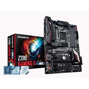 GIGABYTE Z390 Gaming X (Intel LGA1151/Z390/ATX/2xM.2/Realtek ALC892/Intel LAN/HDMI/Gaming for $175