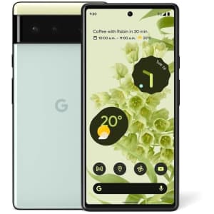 Refurb Phone Deals at eBay. Coupon code "THINKGREEN" gets the extra discount where applicable (it'll say on the individual product pages). It drops the pictured refurbished Google Pixel 6 128GB Android Phone to $169.99 (you'd pay $230 or more elsewhere).