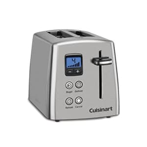 Cuisinart CPT-415P1 Motorized Toaster, 2-Slice, Brushed Stainless for $47 Cuisinart CPT-415P1 Motorized Toaster, 2-Slice, Brushed Stainless for $47