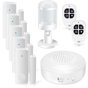 SKK 9-Piece Home Security System for $46