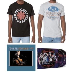 Music Merch, CDs, and Vinyl at Amazon: Up to 40% off