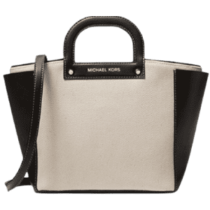 Michael Michael Kors Clara Small Cotton Tote Bag for $79 Michael Michael Kors Clara Small Cotton Tote Bag for $79