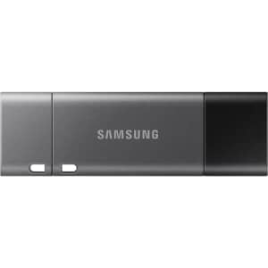 Samsung Duo Plus 256GB 2-in-1 USB 3.1/ USB-C Drive for $45 Samsung Duo Plus 256GB 2-in-1 USB 3.1/ USB-C Drive for $45