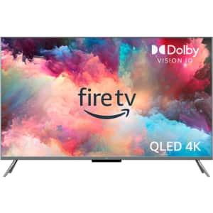 Amazon Fire TV Omni QL55F601A 55" 4K HDR QLED UHD Smart TV for $460
