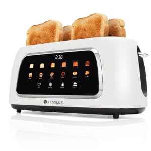 Tesslux 4-Slice Touch Screen Toaster for $49