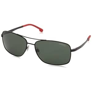 Carrera Men's 8040/S Rectangular Sunglasses, Black/Green, 60mm, 15mm for $65 Carrera Men's 8040/S Rectangular Sunglasses, Black/Green, 60mm, 15mm for $65