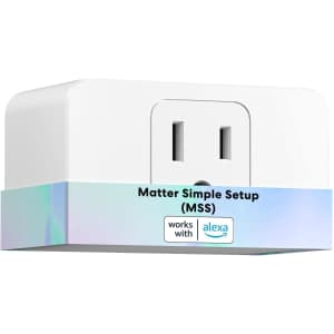 meross 15A Matter Simple Setup Smart Plug for $14