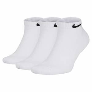 Nike Everyday Cushion Low Training Socks (3 Pair), Men's & Women's Athletic Low Cut Socks with for $17