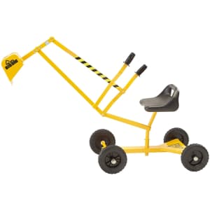 The Big Dig and Roll Ride-On Working Excavator with Wheels for $36 The Big Dig and Roll Ride-On Working Excavator with Wheels for $36