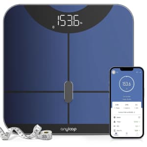 anyloop S3 Body Weight / Fat Percentage Smart Scale for $40