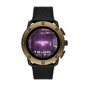 Diesel On Men's Axial Touchscreen Stainless Steel and Leather Smartwatch, Black-DZT2016 for $290 Diesel On Men's Axial Touchscreen Stainless Steel and Leather Smartwatch, Black-DZT2016 for $290