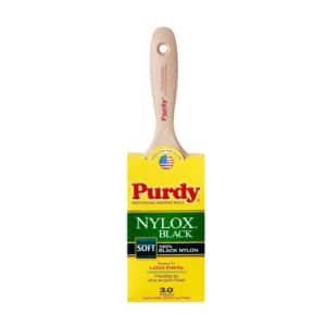 Purdy 144360130 Nylox Black Series Nylo-Scoter Wall Paint Brush, 3 inch for $36